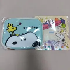 SNOOPY ポーチ+ジッパーバッグのサムネイル