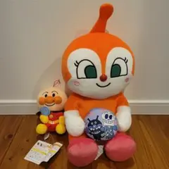 それいけ！アンパンマンなかよし小物入れぬいぐるみLLドキンちゃん
