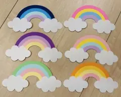 まゆゆ様専用　壁面飾り　虹