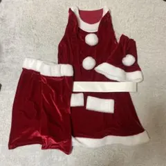 サンタコスチュームセット レッド