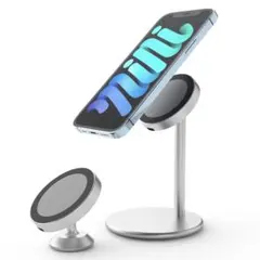 MagSafe スタンド　スマホ　スタンド　マグネット　ワイヤレス充電