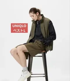 ユニクロ　ウインドプルーフベストL