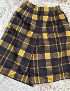 アクアスキュータム✴︎タータンチェック　ショートパンツ　キュロット