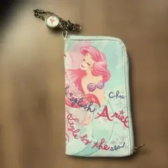 アリエル 筆箱 ペンケース チャーム付き