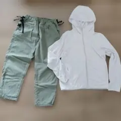 150cm UNIQLO　ブランシェス　パーカー　ボトムス　セット