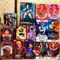 フィギュアまとめ売り ヒロアカ ナルト らんま ジョジョ 鬼滅 HUNTER×他
