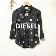 DIESEL ディーゼル シャツ トップス シアー 柄もの 個性的 お洒落のサムネイル