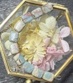 インプレッションストーン　レクタングル　10×8㎜　10粒