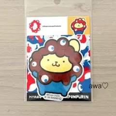 新品　ミャクミャク なりきり　ポムポムプリン　ステッカー　アパレルステッカー