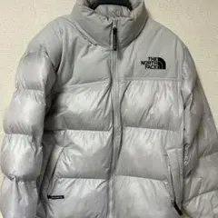 THE NORTH FACE ダウンジャケット シルバーのサムネイル