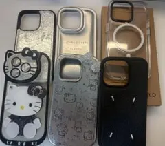 iPhone14Pro スマホケース6点まとめ売り（ハローキテイなど）