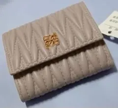 ALTROSE　アルトローズ　ミニ財布　ボックスコイン　3つ折り財布　ピンク