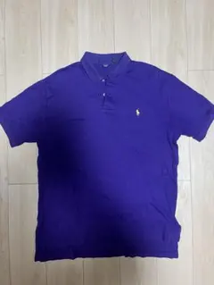 POLO RALPH LAUREN 紫色 ポロシャツ Lサイズ