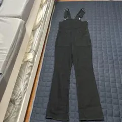 U by SPICK & SPAN ブラックサロペット