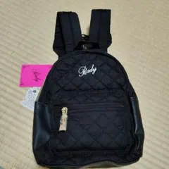最終お値下げです！！Rady ブラック キルティングリュック 新品