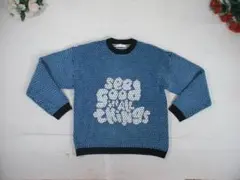 95971　ザラ　セーター　青　13～14　164㎝