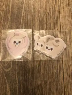 TWICE ダヒョン GIGO スリッパ おくるみ ぷっくりシール 2点セット