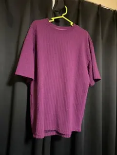 半袖カットソー パープル XL