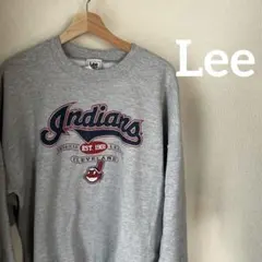 【入手困難】00s Lee Indians インディアンズロゴトレーナー グレー