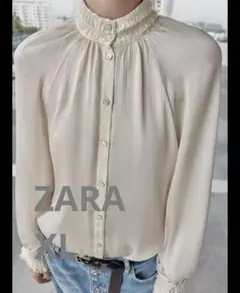 フミカ_ウチダ silk blouse スモッキング - メルカリ