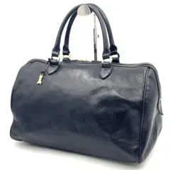 【美品】ゴールドファイル ボストンバッグ オールレザー ドイツ製 最高級 メンズ