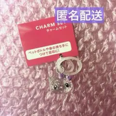 【ユニバ USJ限定】ハローキティ チャーム めじるしアクセサリー パープル