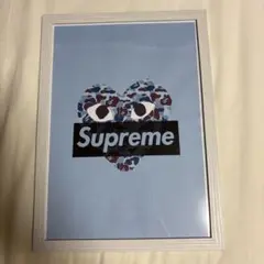 最安値‼️Supreme × COMME des GARCONS A4ポスター