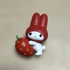 サンリオ マイカラーフィギュア マイメロディ いちご レッド