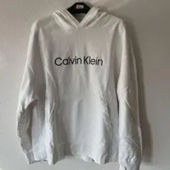 Calvin Klein ホワイト パーカー