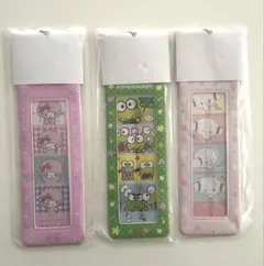 サンリオ　4カットフォト用ホルダー　3種類セット