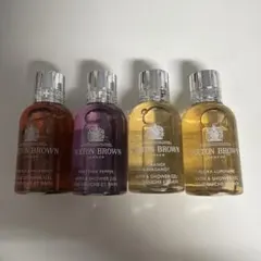 MOLTON BROWN バス＆シャワージェルセット 50ml×4