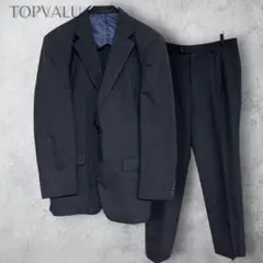 【TOPVALU トップバリュー】　セットアップスーツ　ストライプ　98A8