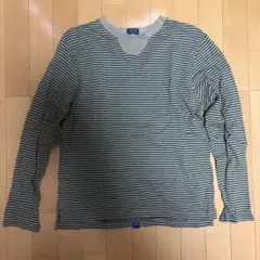 R.NEWBOLD ボーダー 長袖カットソー