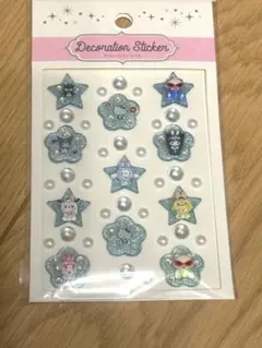 おはじきシール　デコシール　サンリオ　ヒスミニ　ぷっくり　立体　ボンボンドロップ