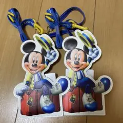ミッキーマウス パスケース 2個セット