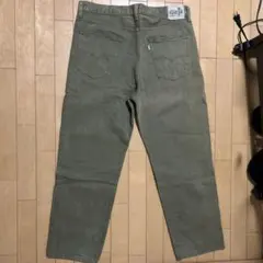 Levi's silverTab オリーブ　 W34 バギー　シルバータブ