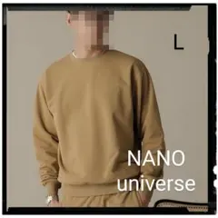 「NJ/CLUB」HOMESTOCK SORONA裏毛クルーネックスウェット