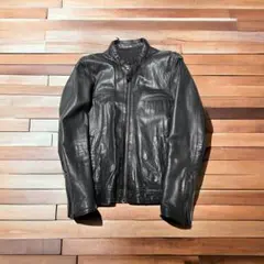 【最終価格】『美品』トゥモローランド　本革ラムレザージャケット TOMORROWLAND レザームートンジャケット