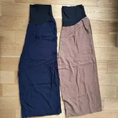 マタニティ ワイドパンツ 2点セットのサムネイル