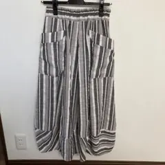 ストライプバルーンスカート