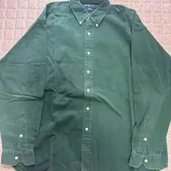 Ralph Lauren BLAIRE ダークグリーンシャツ　美品