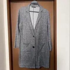 【 INGNI 】グレー カーディガン ボタン付き