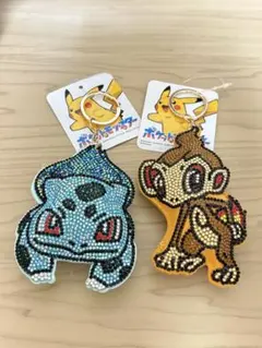 ポケモン　キラキラキーホルダーセット