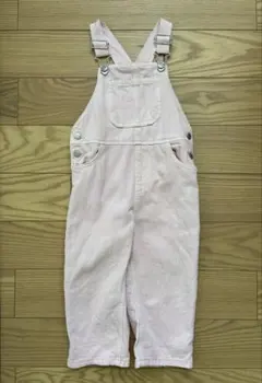 zara kids デニム　ピンク　サロペット　オーバーオール