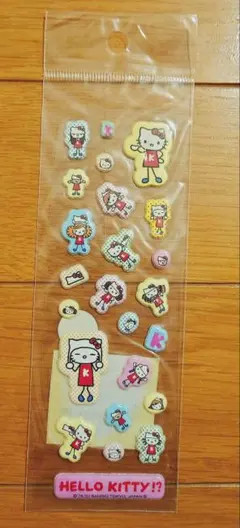 ハローキティ シール ぷっくりシール サンリオ 平成