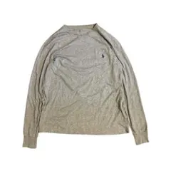 U*+様 polo by Ralph Lauren 長袖tシャツ　グレー　美品