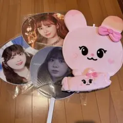 NiziU ミイヒセット うちわ うちわカバー ヘアバンド pyonpyon