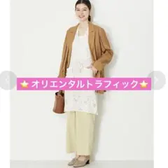 ⭐️極美品⭐️《オリエンタルトラフィック》リボンステッチパンプス　ベージュ　25