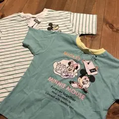 ミッキー・ミニー Tシャツ 110cm 120㎝