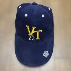 23区GOLF キャップ ネイビー 刺繍ロゴ